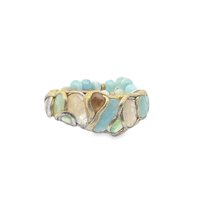 Bracciale Cianfrone Gioielli Donna in Argento Acquamarina BRAR-10-198 - BRAR-10-198